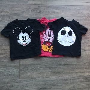 Disney t-shirt Bundle, size 3T